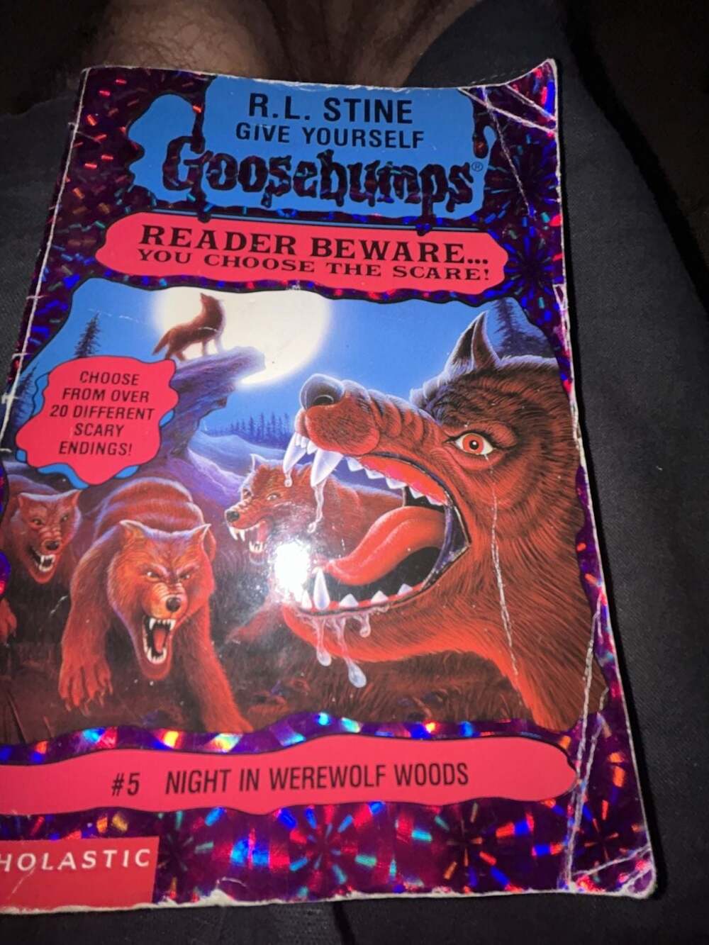 Give Yourself Goosebumps #5 Night in Werewolf Woods by R.L. Stine